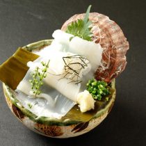 するめ烏賊のそうめん造り