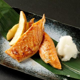 鮭のハラス焼き